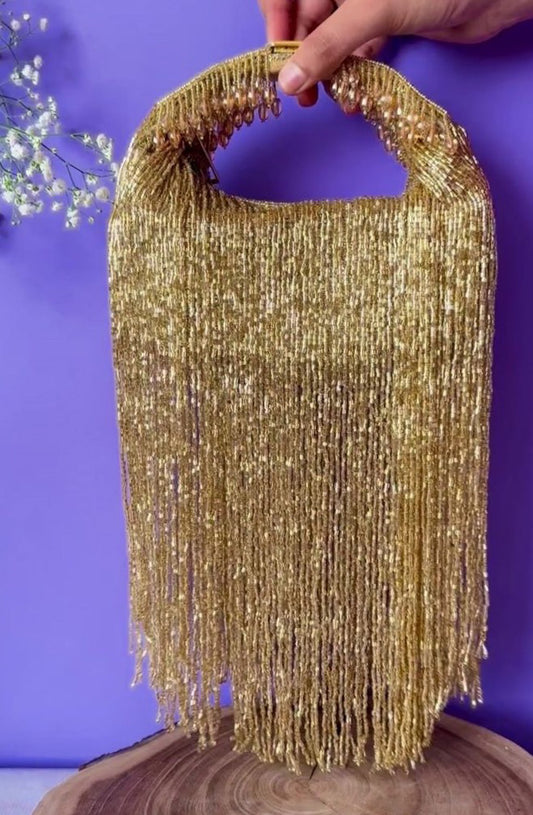 Gold Tassel Sailor Bag