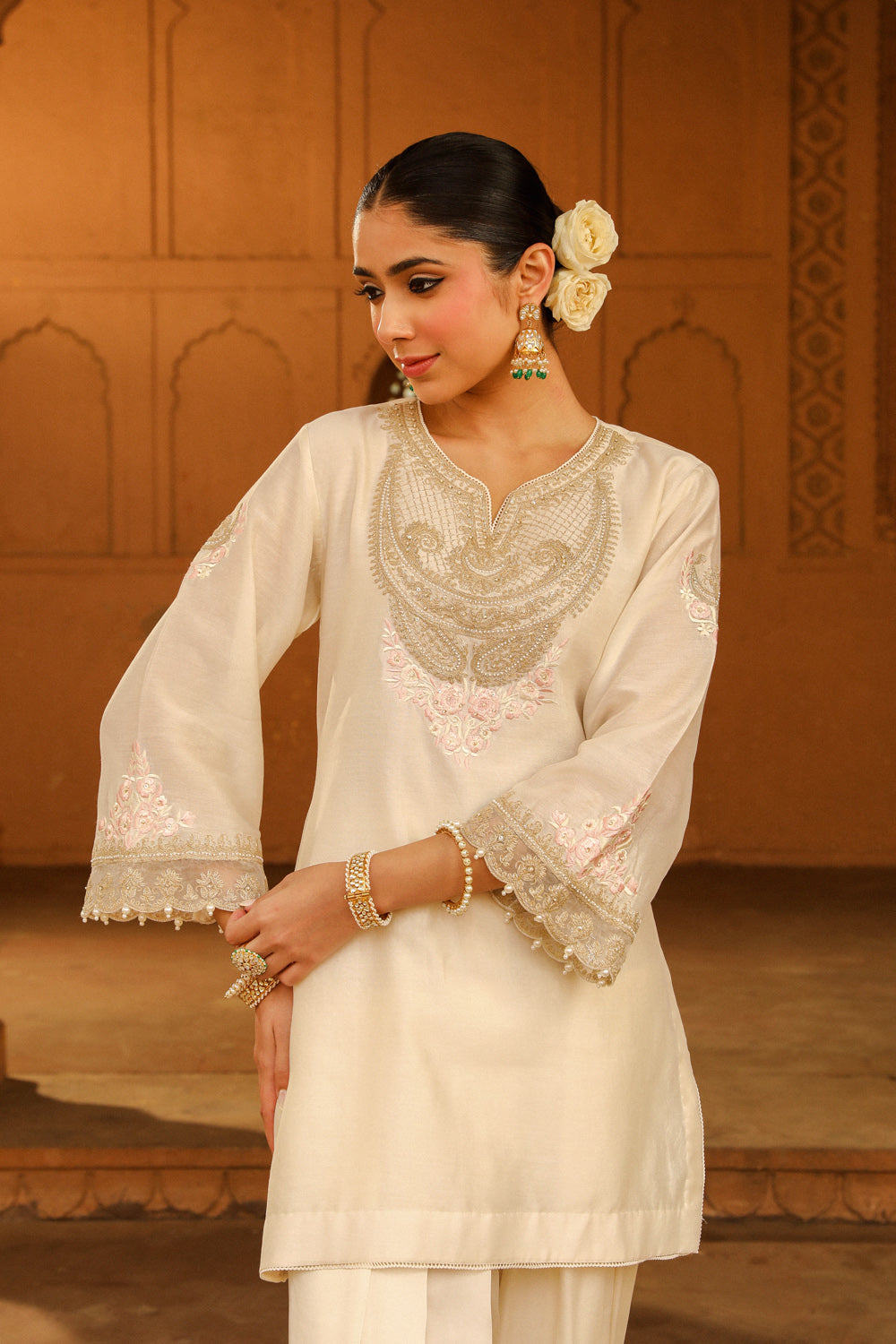 Short Kurta With Salwar