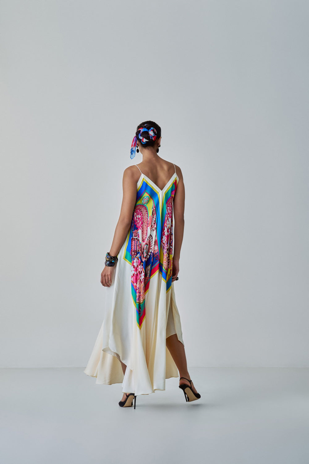 Yazmine Paisley Print Dress