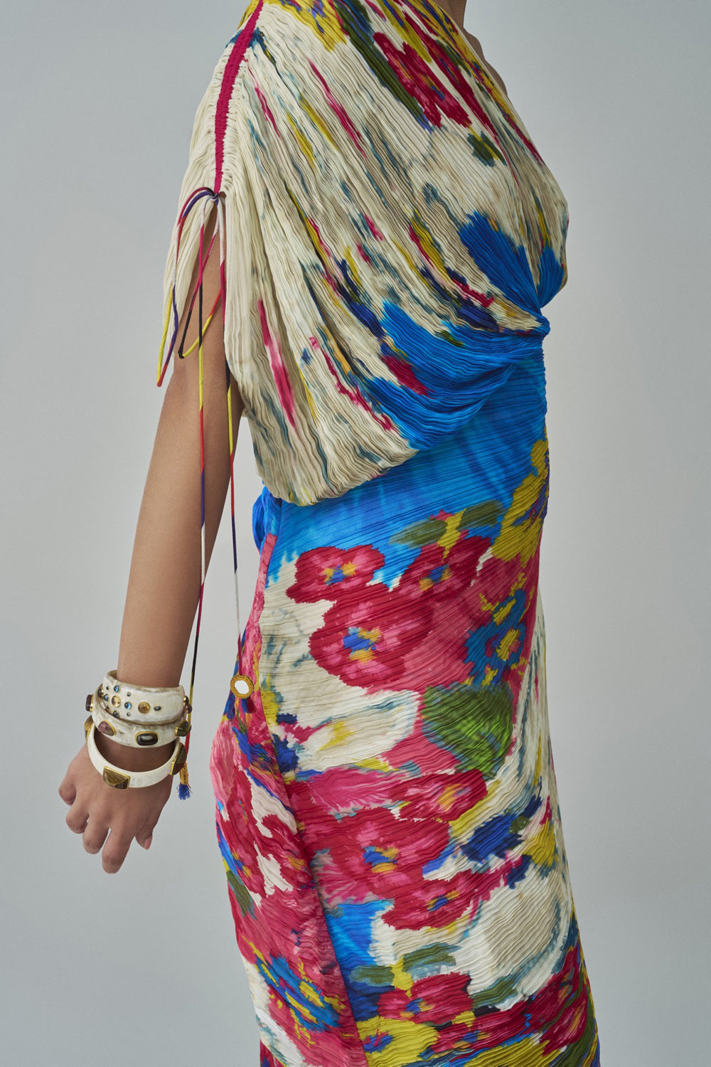 Mira Floral Print Dress