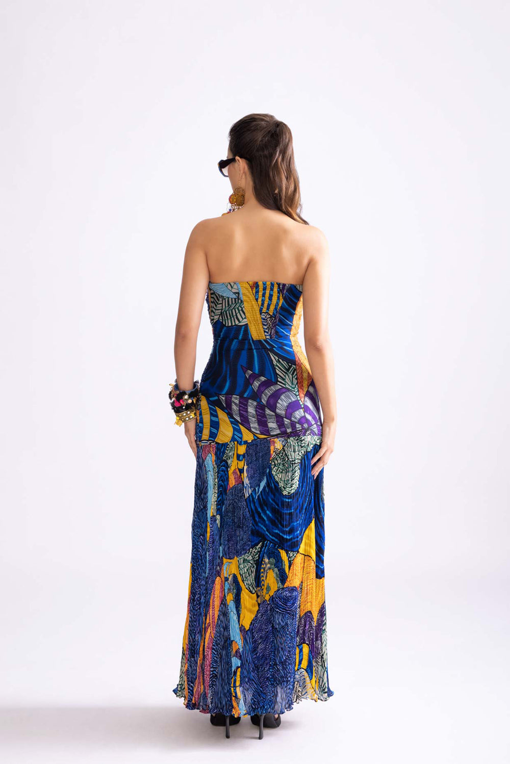 Jennifer Tribal Print Dress