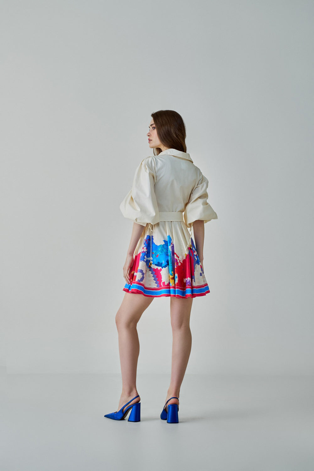 Faye Warp Style Midi Dress