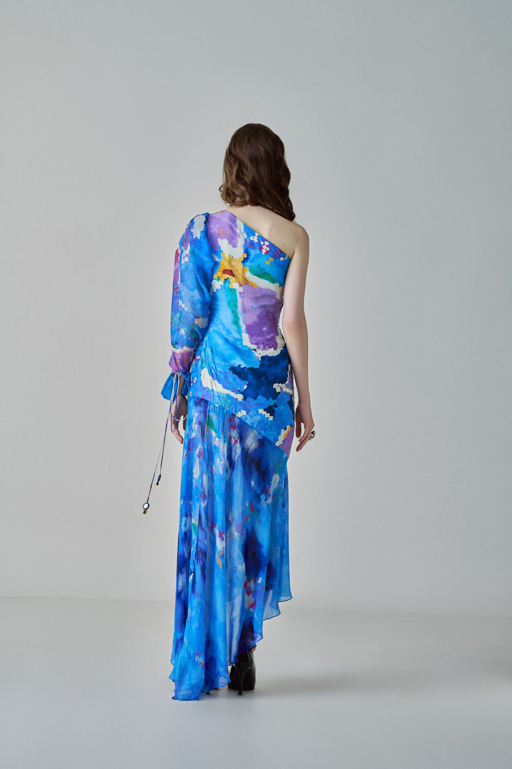 Alison Ikat Print  Dress