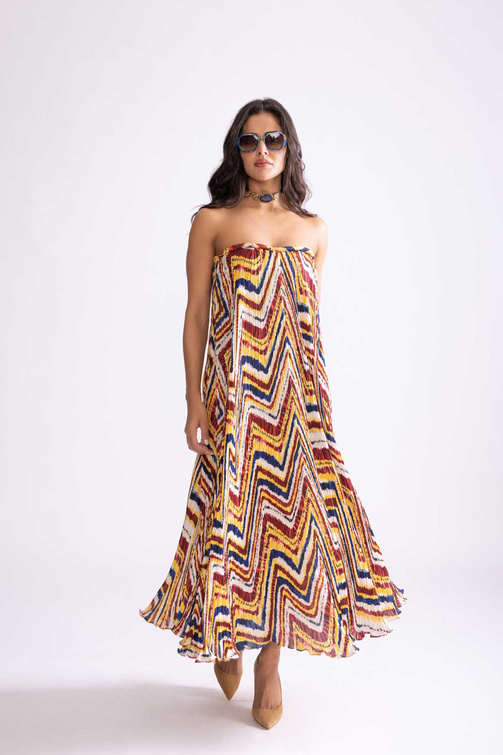 Tova Printed Maxi Dress