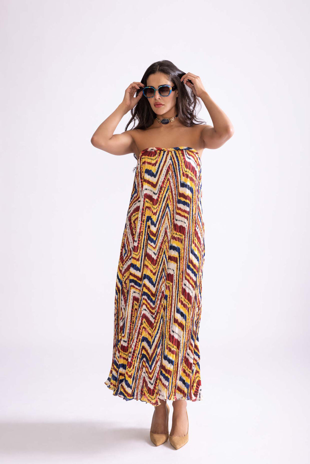 Tova Printed Maxi Dress