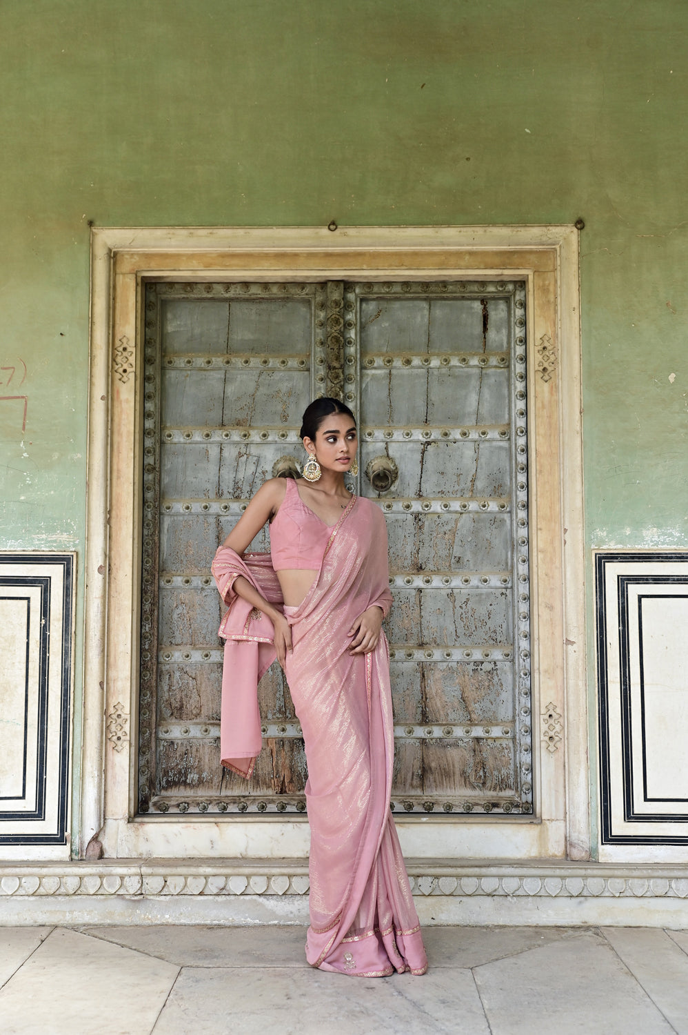 Gulbahar Lurex Saree