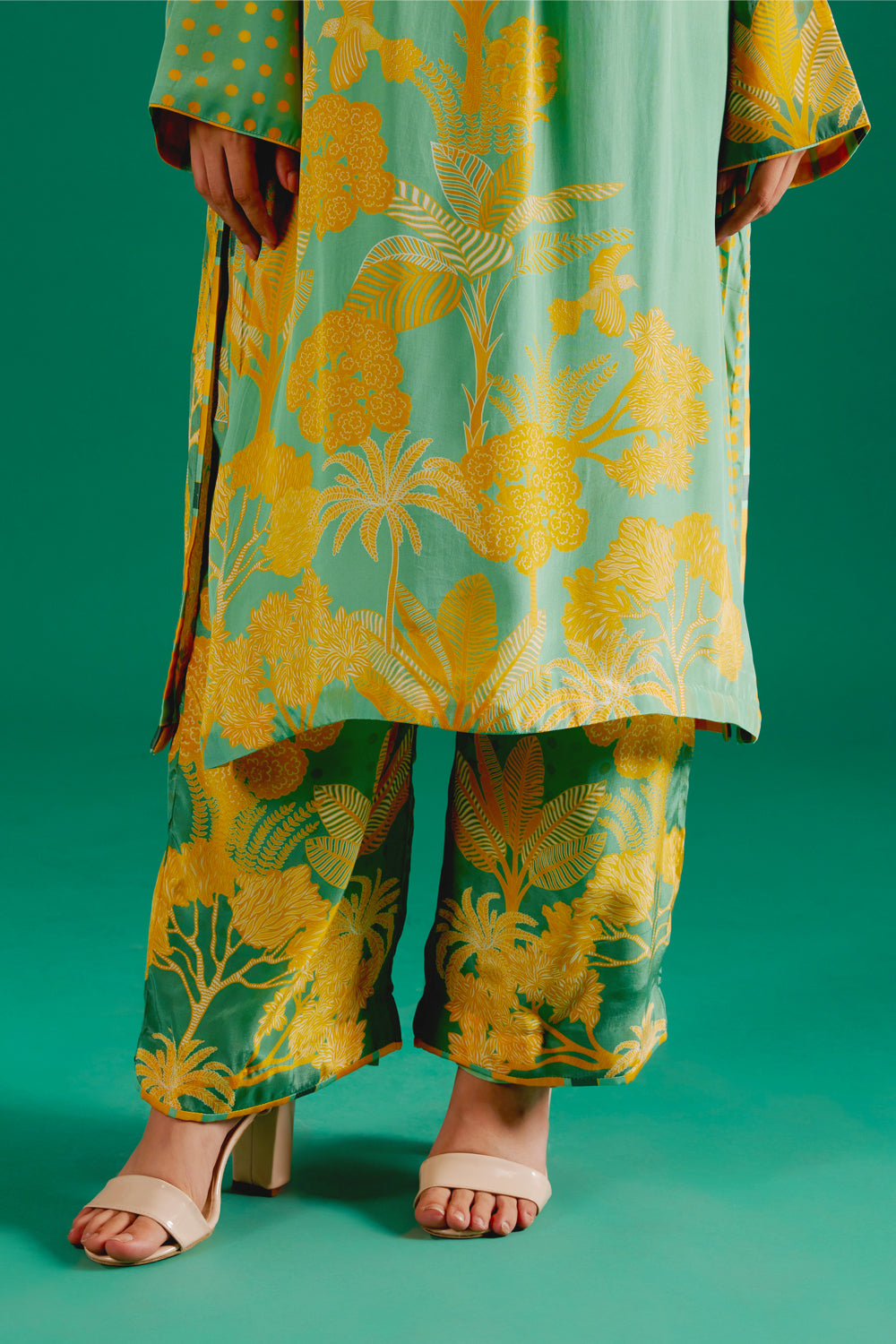 Printed Kurta Set