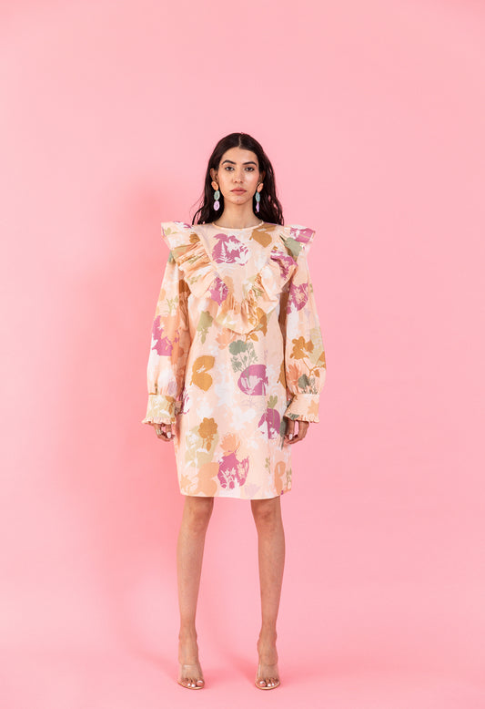 Printed Daphne Round Aeden Dress