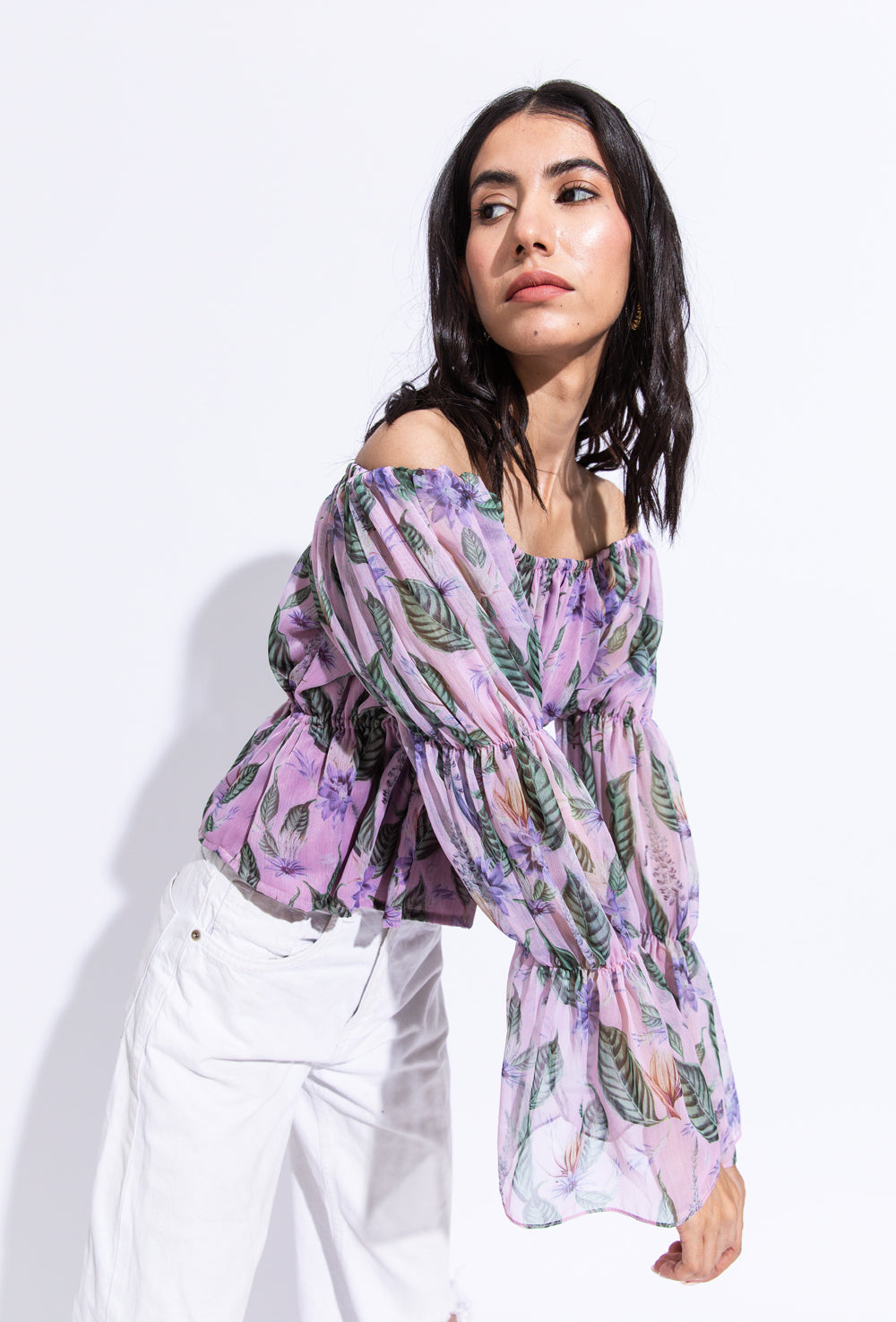 Printed Aster Straight Ally Top For Women