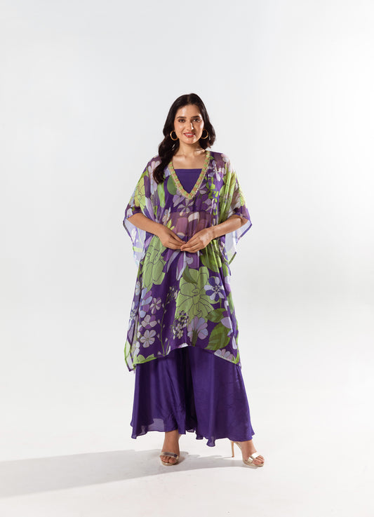 Mireya Printed Kaftan Pant Set