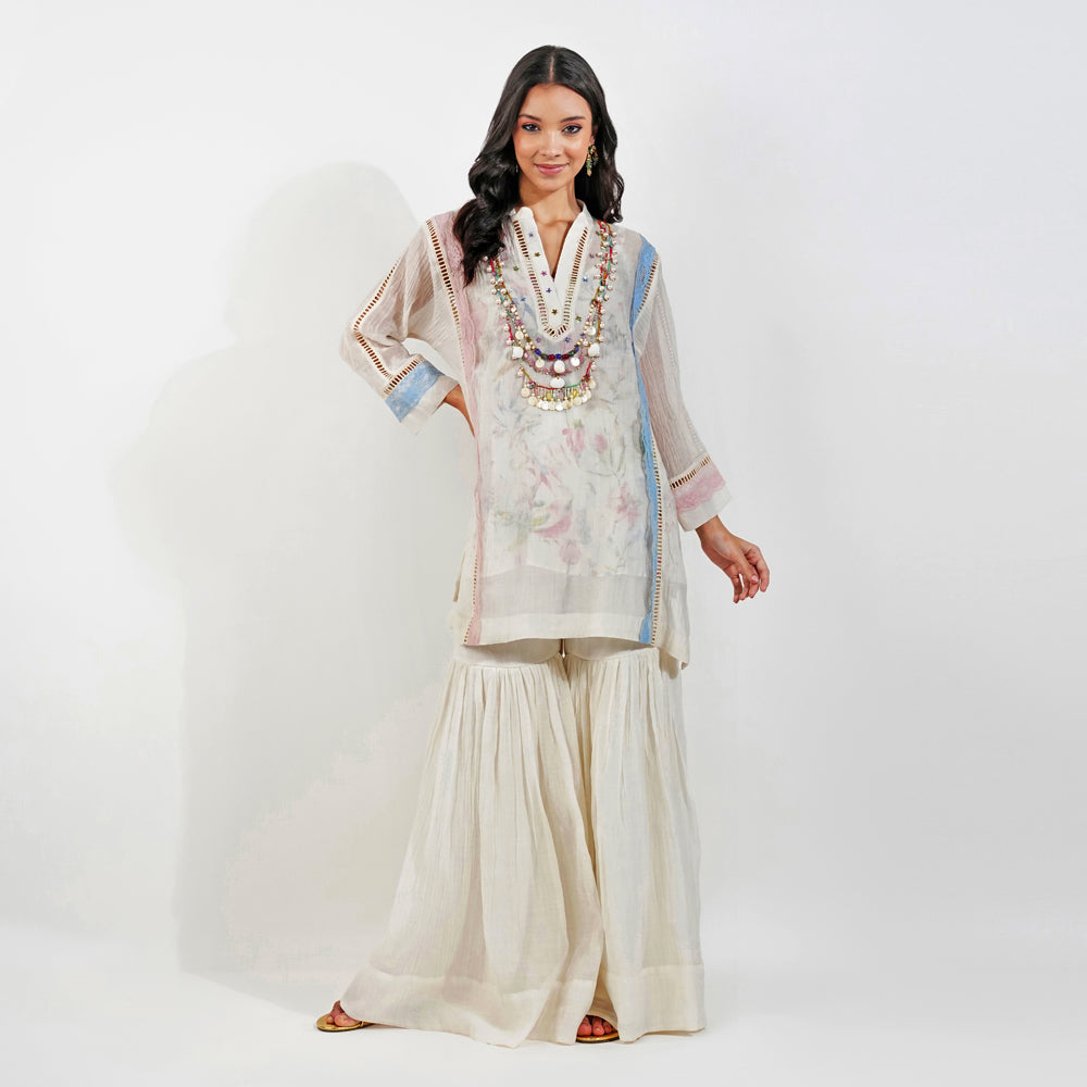 Shabby Chic Gharara Co-Ord