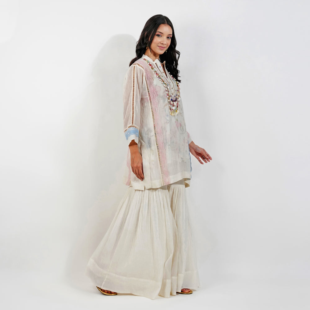 Shabby Chic Gharara Co-Ord