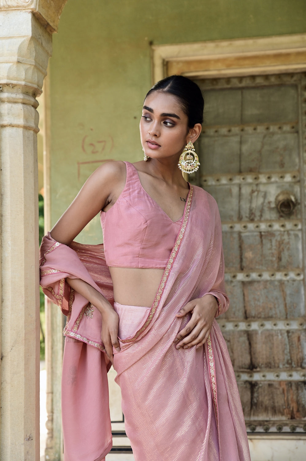 Gulbahar Lurex Saree