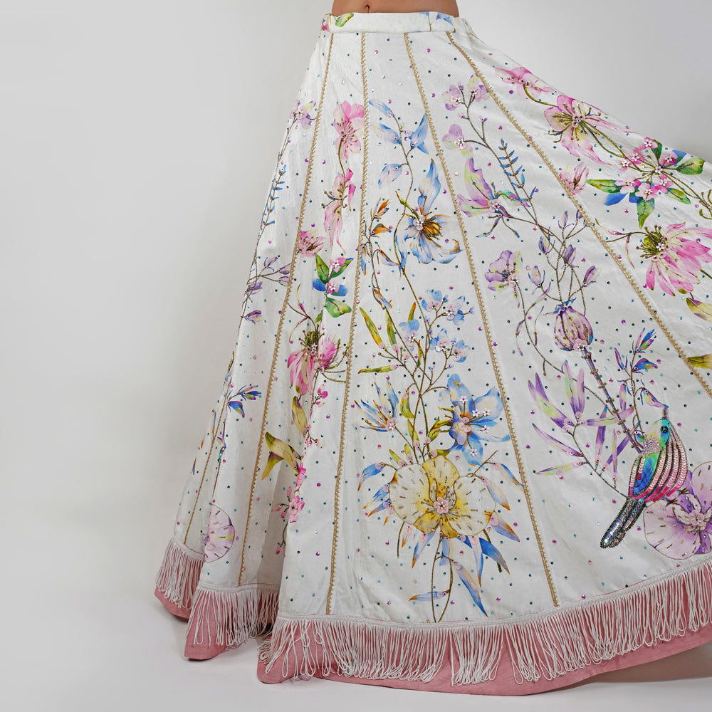 Summer Floral Lehenga Set