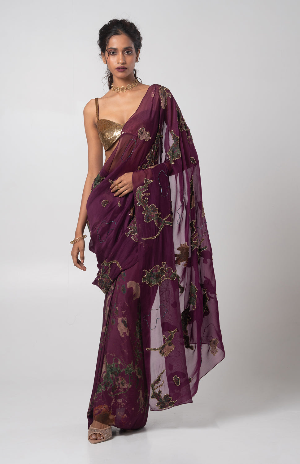 Sear Deconstructed Saree