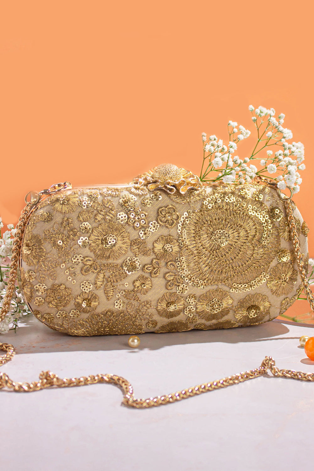 Aurelia Capsule Clutch