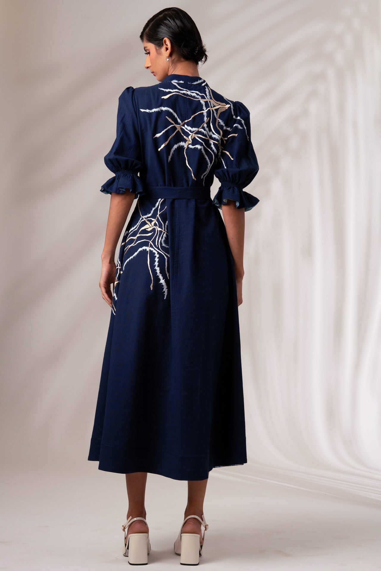 Indigo River Delta Long Dress