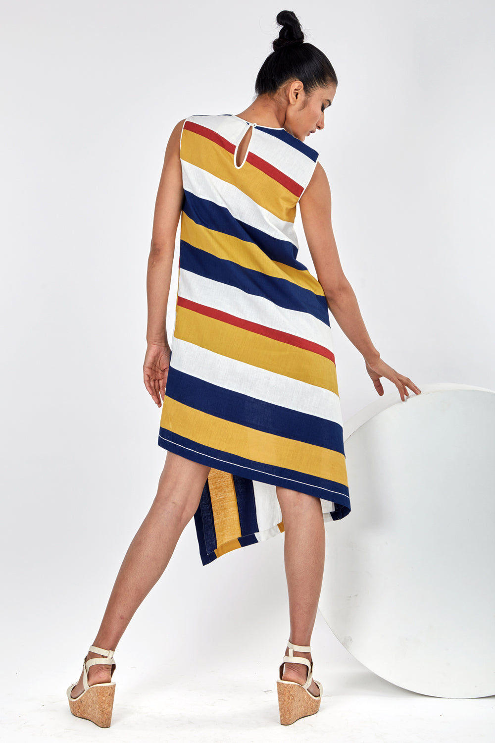 Rainbow Stripe Dress