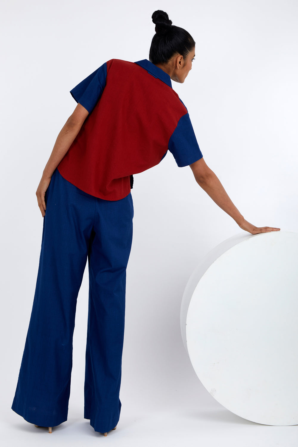 Boxy Shirt With Racer Pants