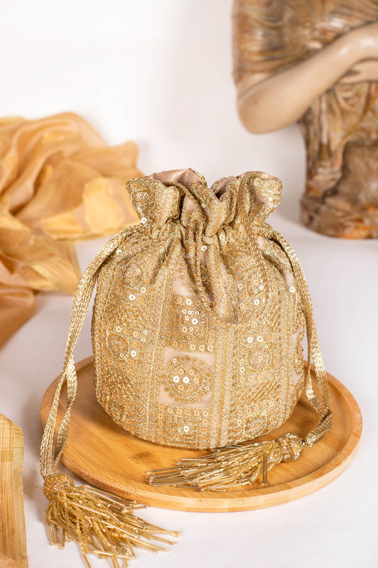 Bella Gold Potli Bag