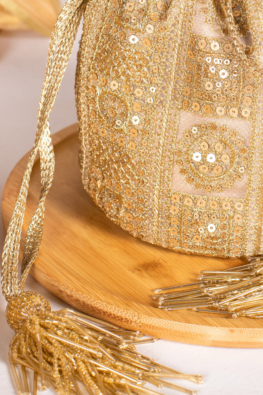 Bella Gold Potli Bag