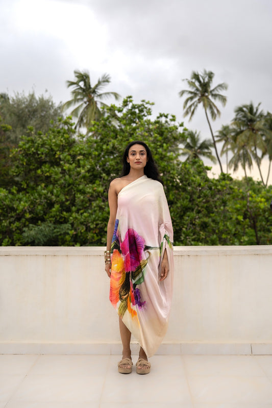 The Bali Hibiscus Maxi Dress