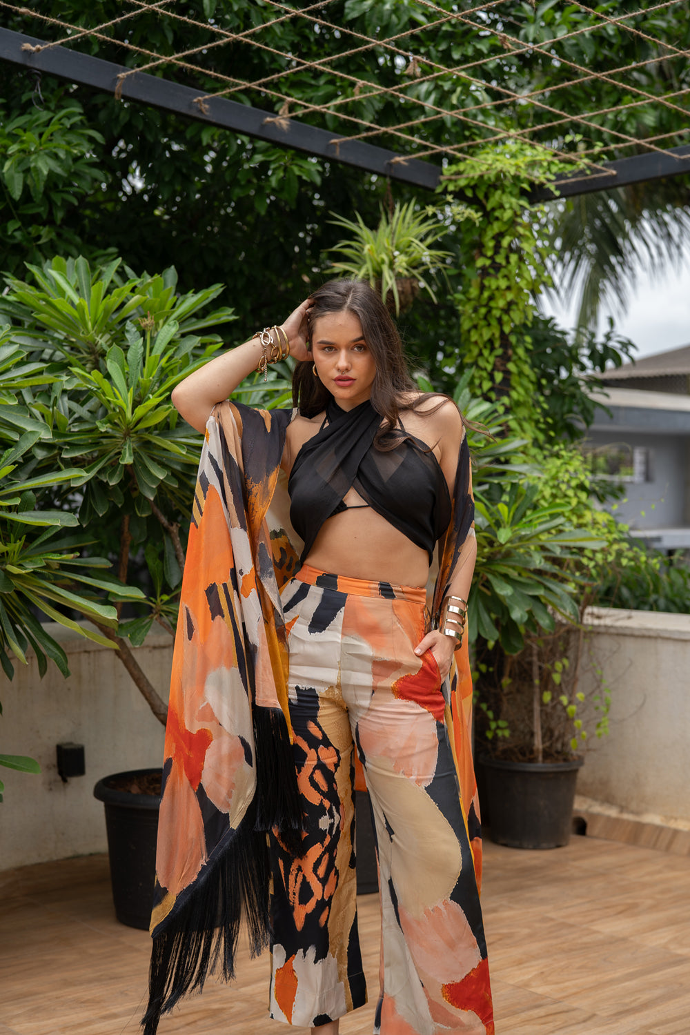 The Bali Tiger Pant Set