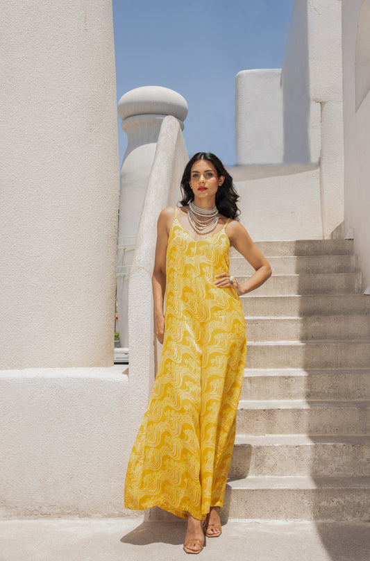 Gulbahar Marigold Jumpsuit