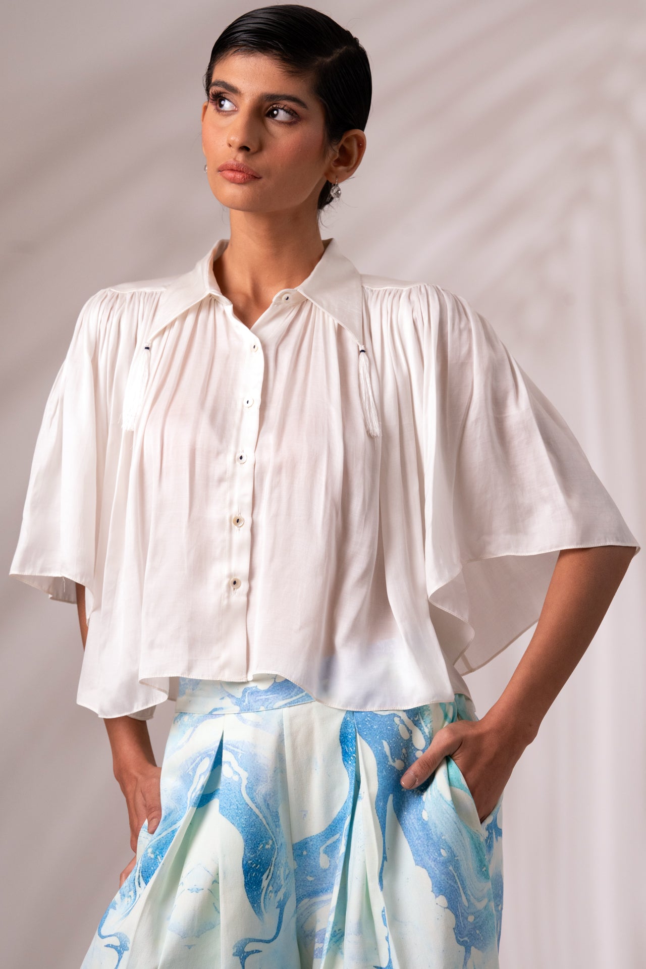 Admiral Top & Pleated Culottes