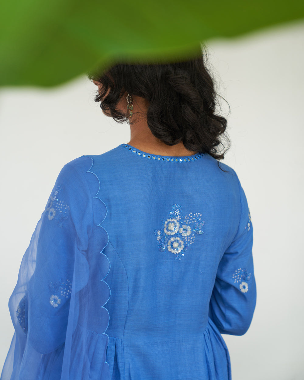 Asmani Sitara Kali Kurta