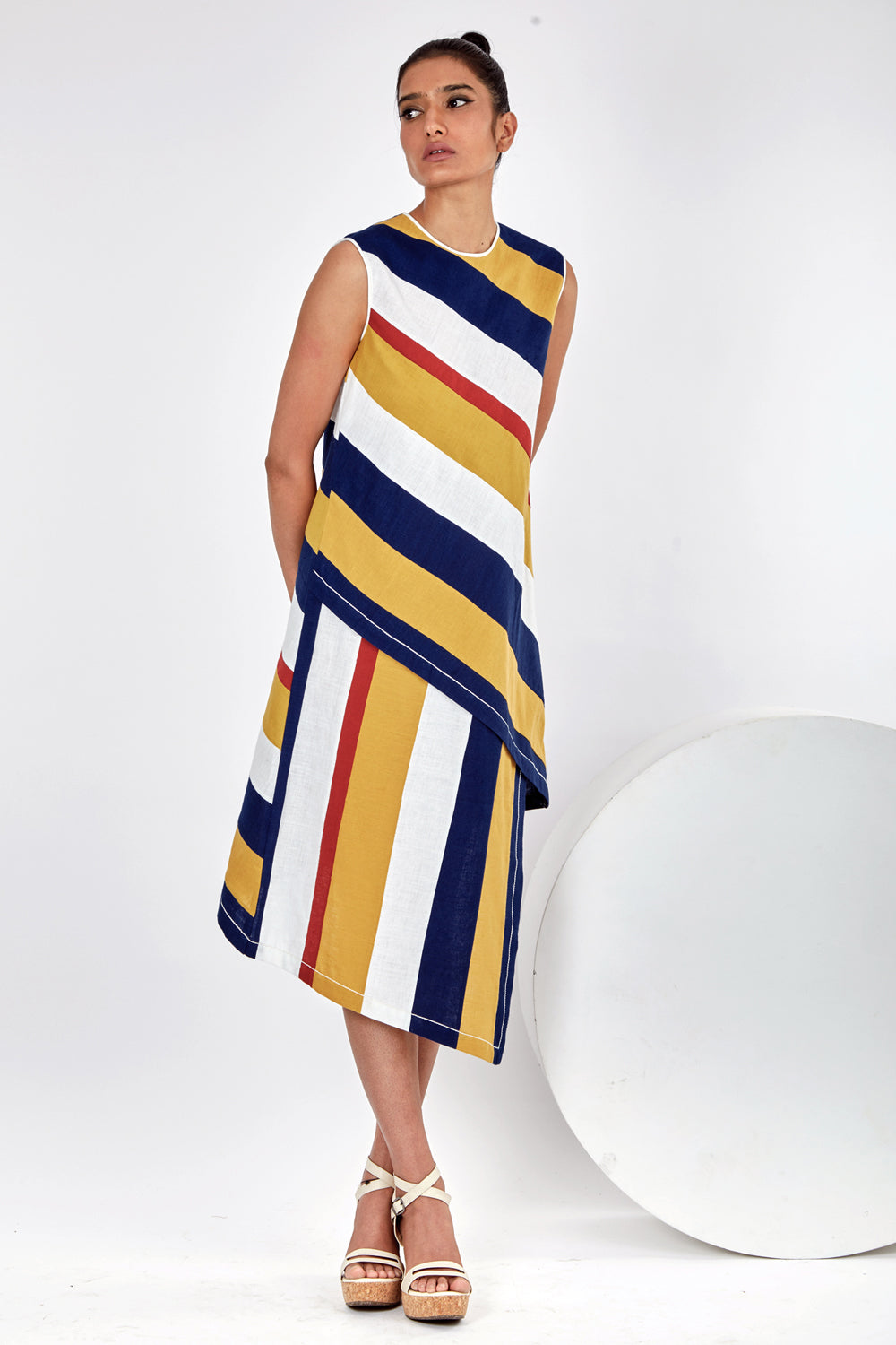 Rainbow Stripe Dress