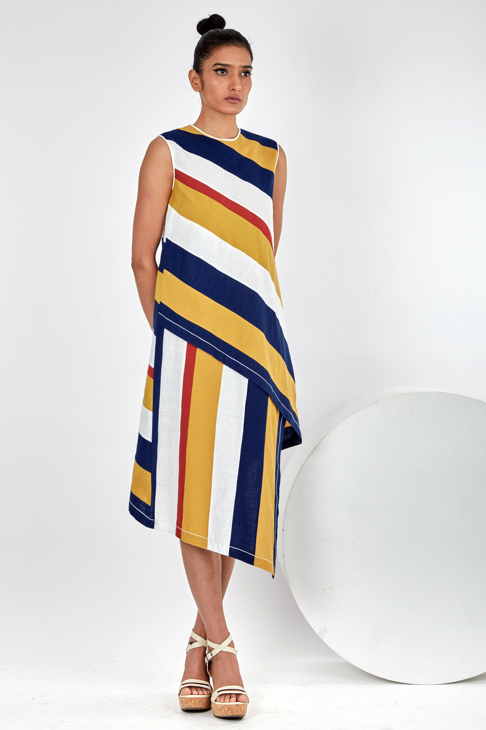 Rainbow Stripe Dress