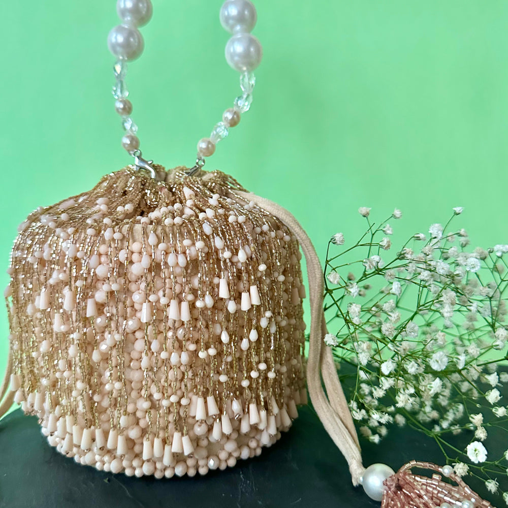 Pristine Frost Bucket Blush Bag