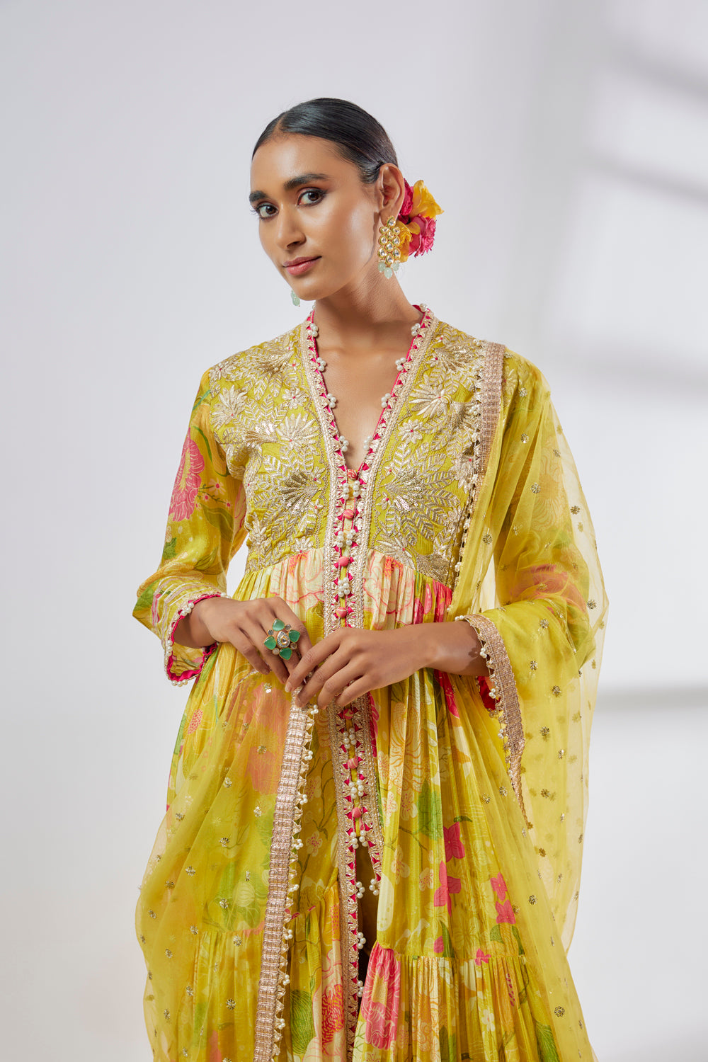 Huma Ag With Palazzo Set