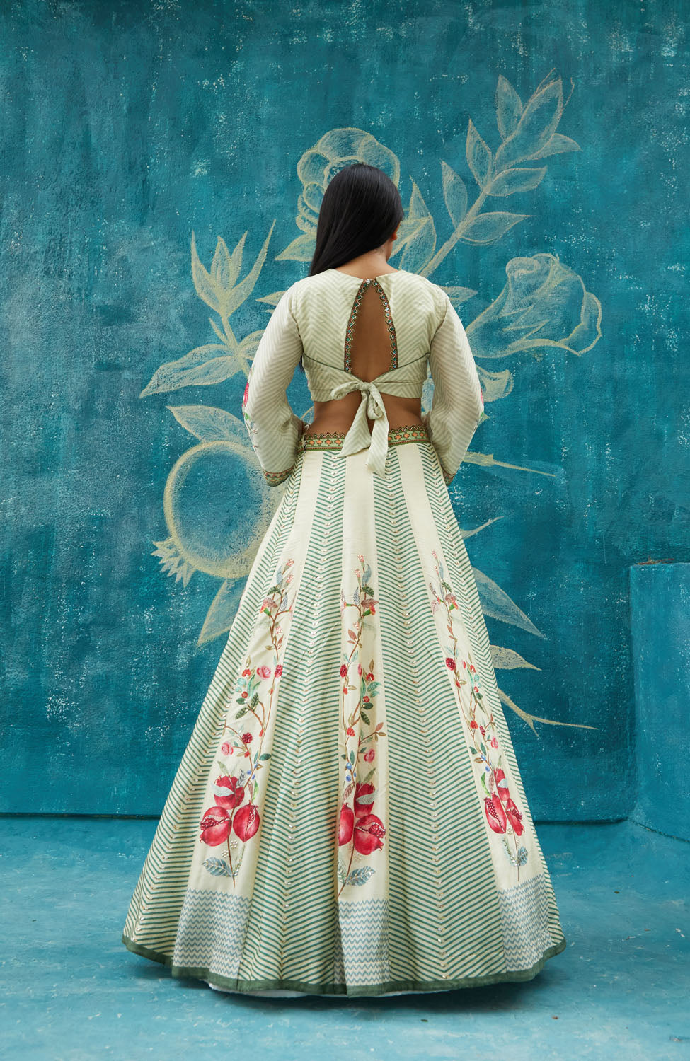 Printed Lehenga with Dupatta