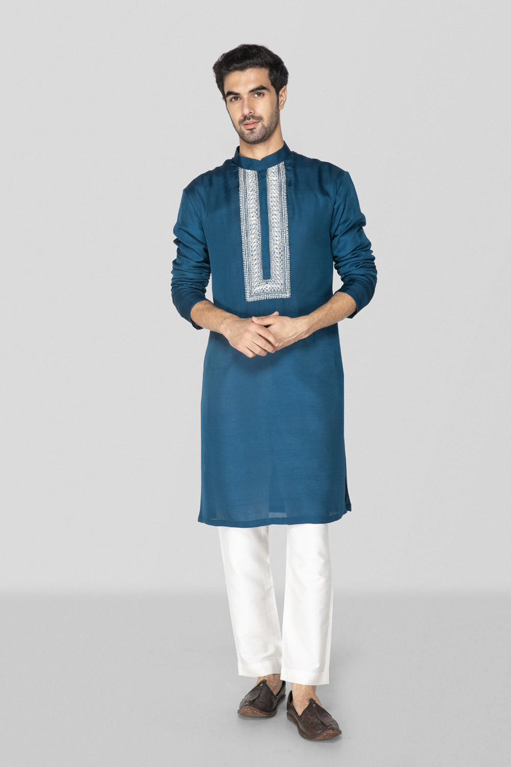 Classic Blue Kurta Set