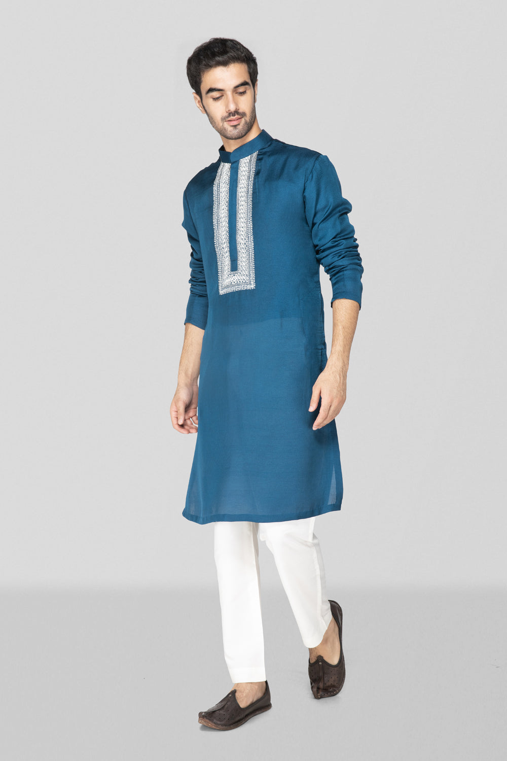 Classic Blue Kurta Set