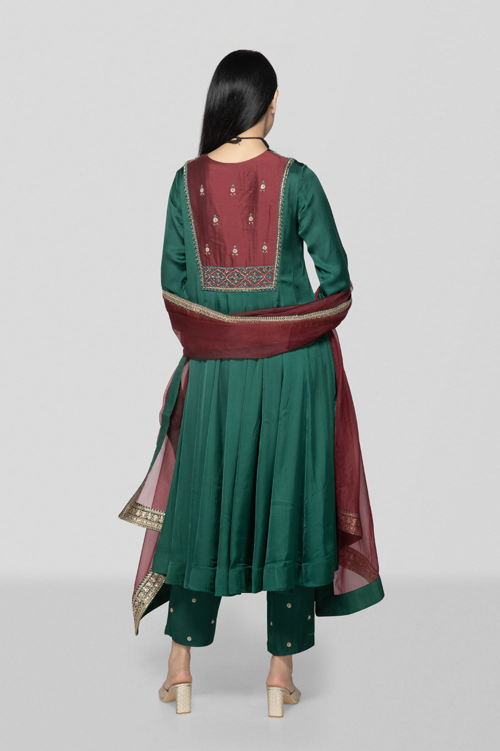 Emerald Green Kurta Set