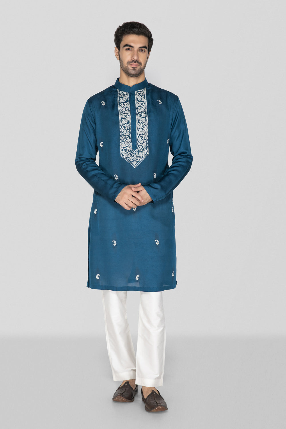 Classic Blue Kurta Set