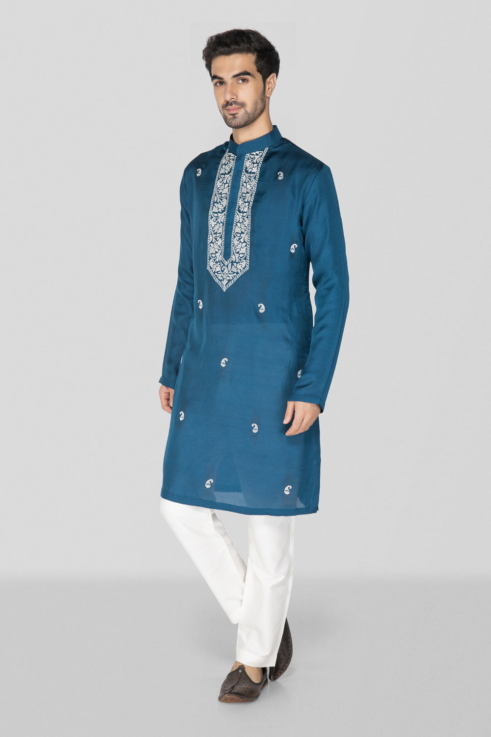 Classic Blue Kurta Set