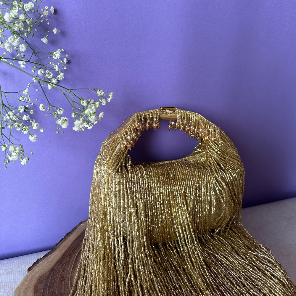 Gold Tassel Sailor Bag