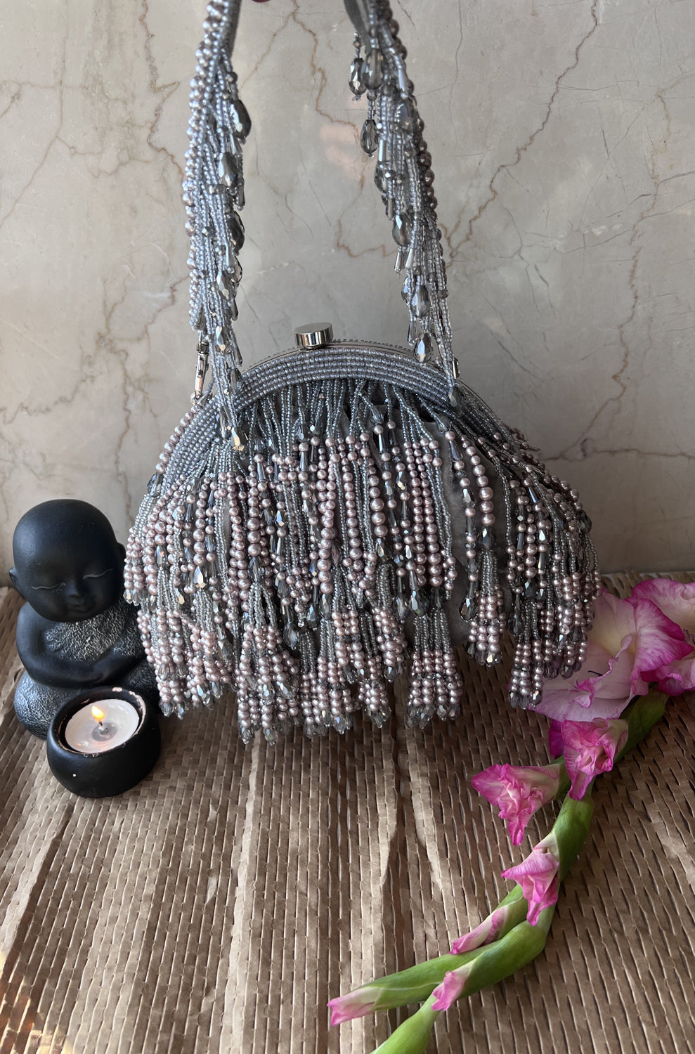 Layered Gilt Argent Bag