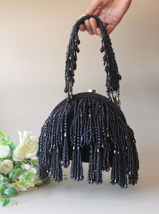 Layered Gilt Noir Bag