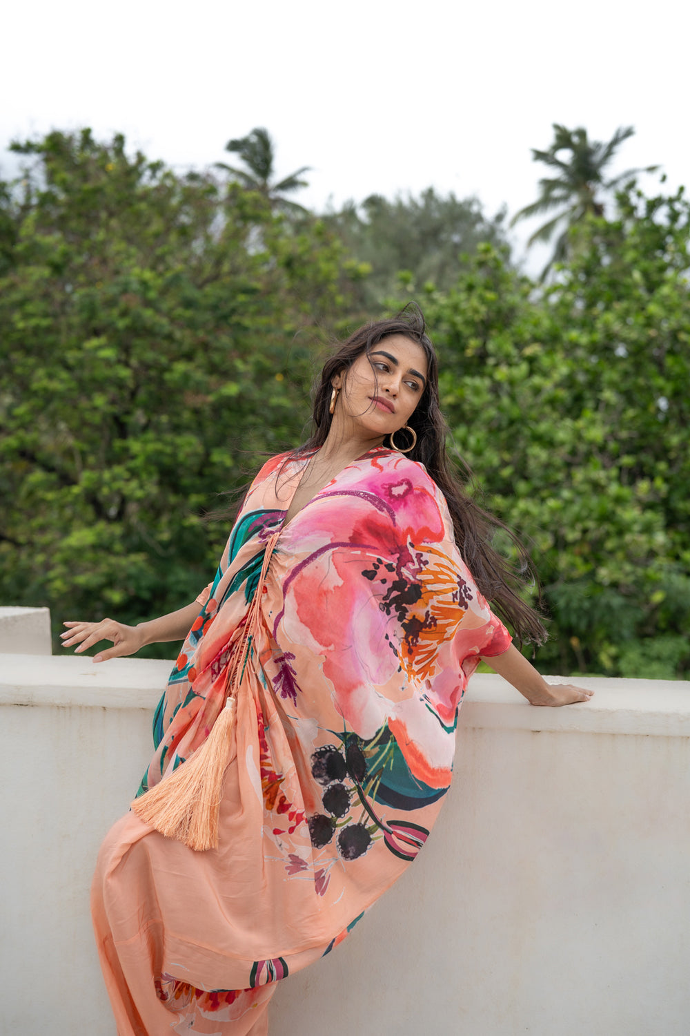 Cosmos By The Beach Maxi Dress