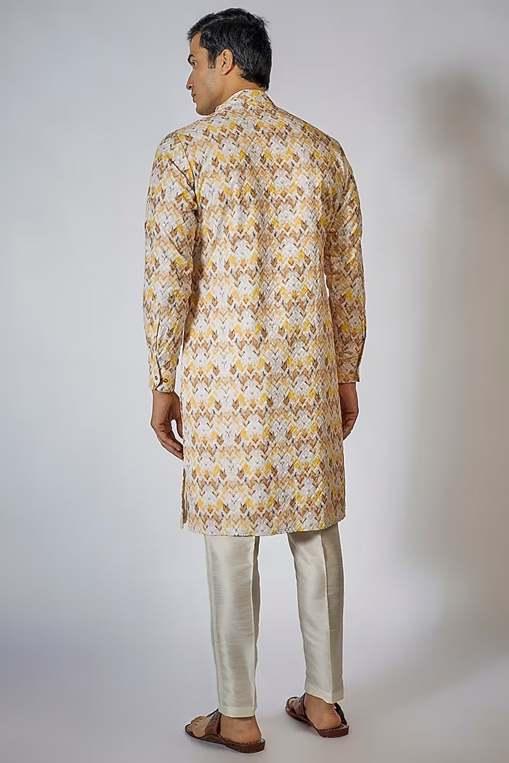 Off White Kurta Set