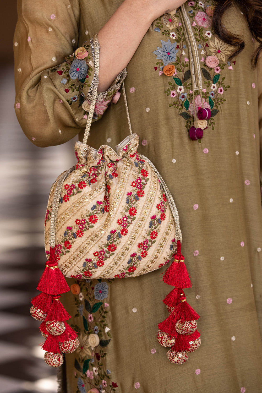 Resham Potli Bag