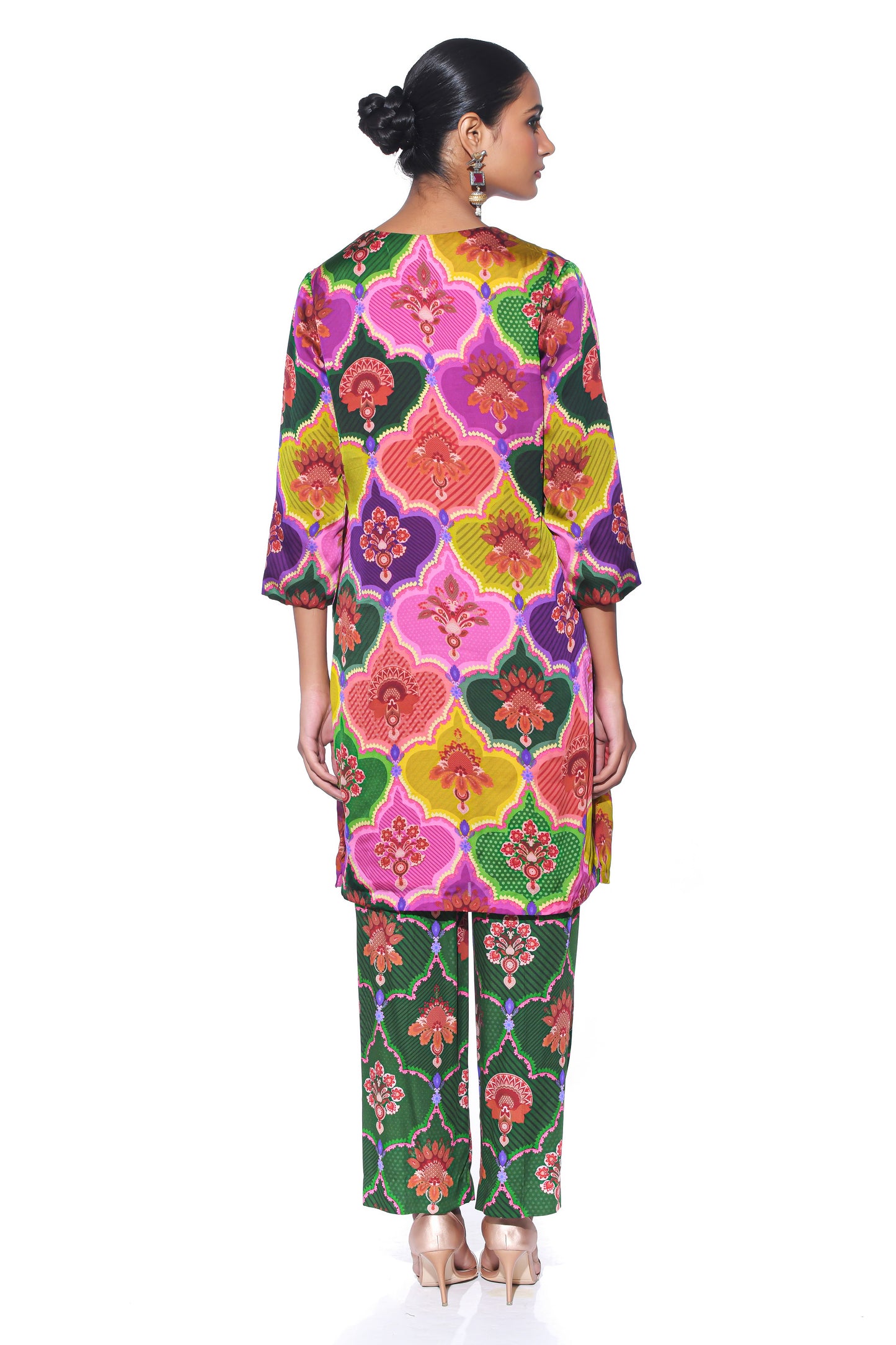 Multi Color Kurta Co-ord Set