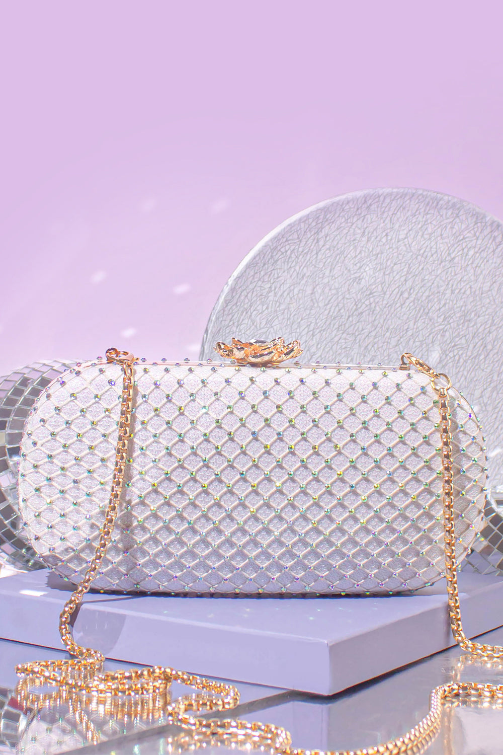 Unicorn Capsule Clutch Offwhite