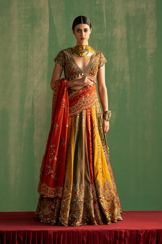 Arohi Multi Color Lehenga Set