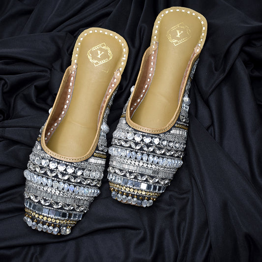 Amani Embroidered Mules